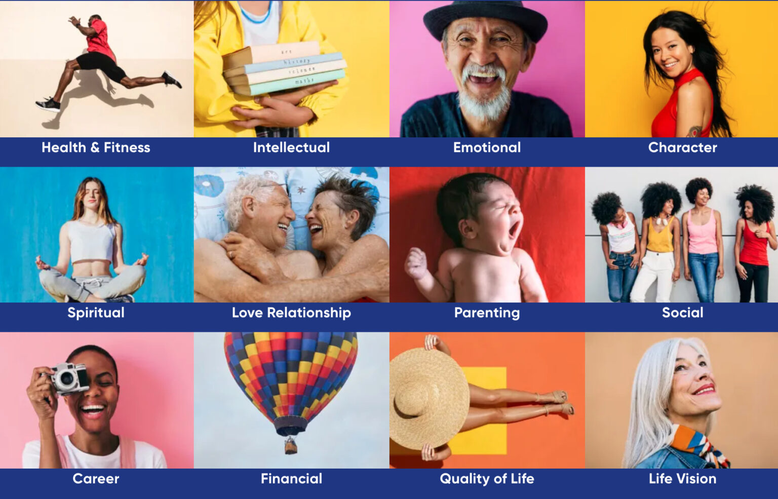Lifebook 12 Categories Envision your Evolution