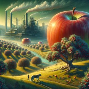 Radioactive Rendezvous - Ai Dreamscape in Sci-Fi Concept Art Style
