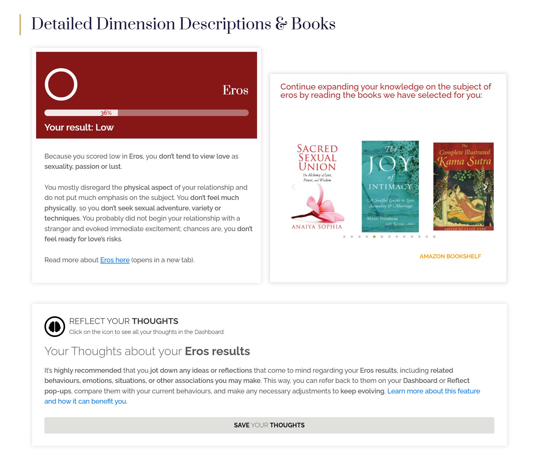 Complete Report for the Love Attitudes Scale | Detailed Dimension Descriptions & Curated Book Recommendations