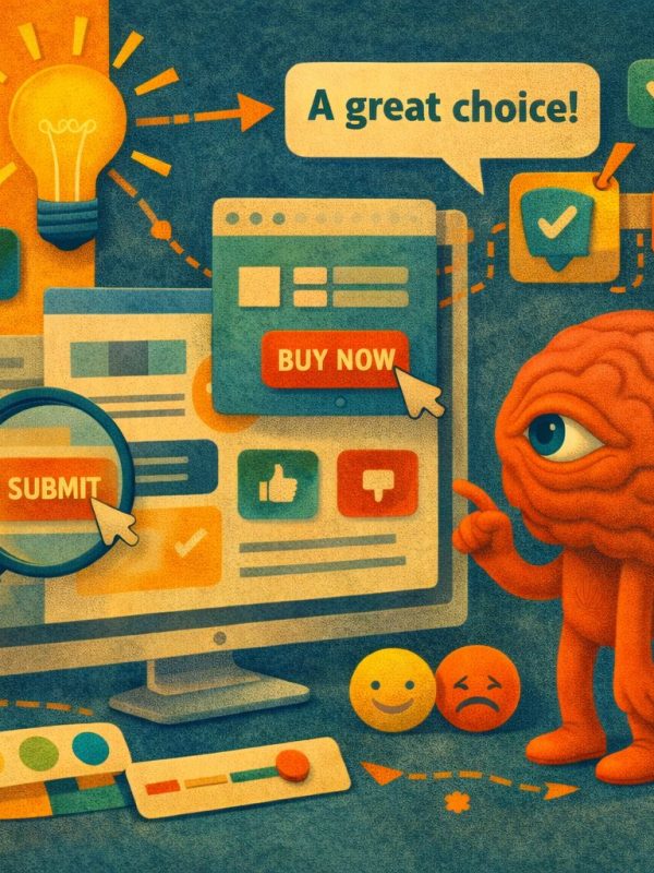 Design Psychology: How Layout, Color & Microcopy Steer Decisions | Marketing, Branding & Design Psychology | Envision your Evolution